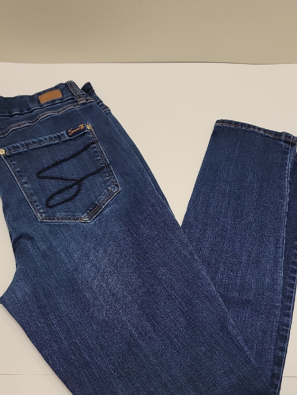 SEVEN7 5-POCKET HIGH-RISE 5-POCKET SKINNY JEANS SIZE 12